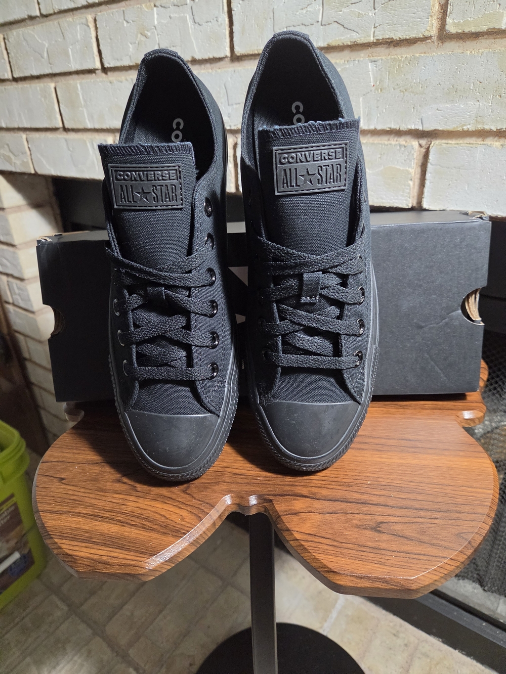 Brand New Converse All Star Black Low-Top Canvas Sneakers